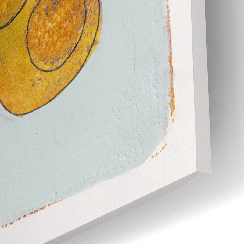 «Orange Seed Pods 3» par Maria Pietri, H 16 po x l 12 po x P 0,13 po