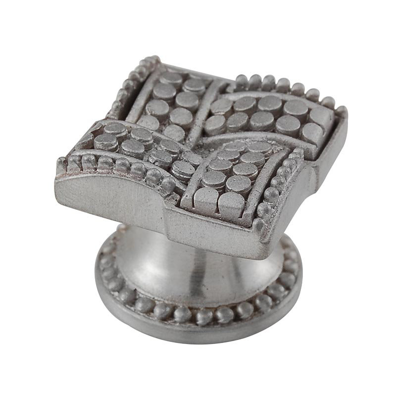 Medici Novelty Knob, 1" H x 1" W x 1" D, Satin Nickel