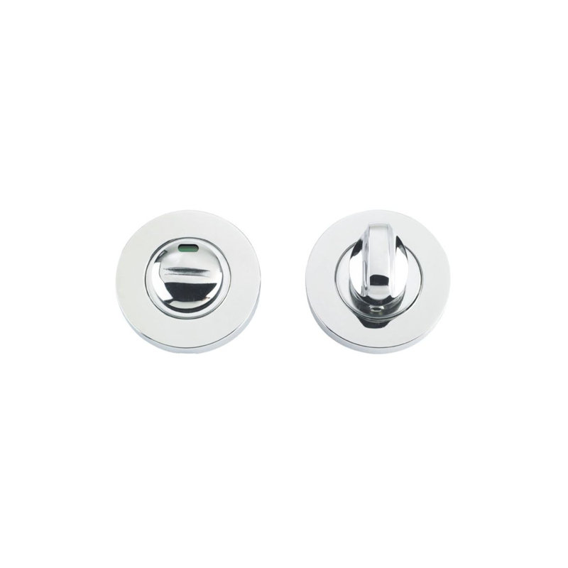 Turn and Release Escutcheon Door Accessory, Polished Stainless