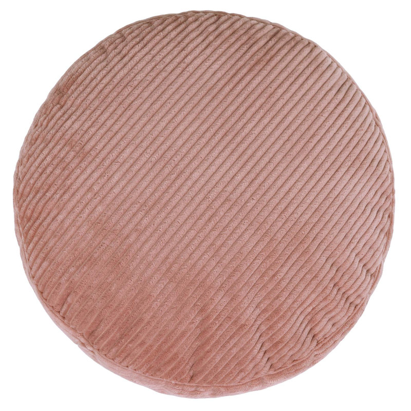Soul 55Cm Round Pouffe, Dusk Pink