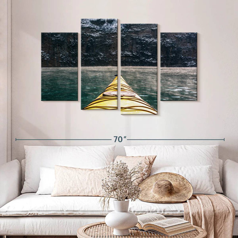 Fort Dickerson Quarry Kayak, 32" H x 52" W