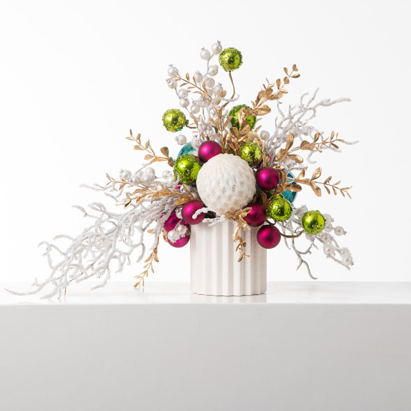 Arrangements floraux en pot