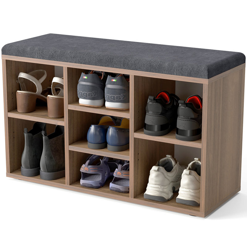 9 Pair Shoe Storage Bench