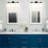 3-Light Black Bathroom Vanlity Light Over Mirror, Bathroom Light Fixtures with Frosted Glass Shade, Modern Wall Sconce Lighting, E26 Socket (Bulbs Not Included)-1478810963