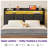 Modern Upholstered Platform Bed with Headboard, USB Charging Station & LED Lights-1464360062-1449381663-1449381661