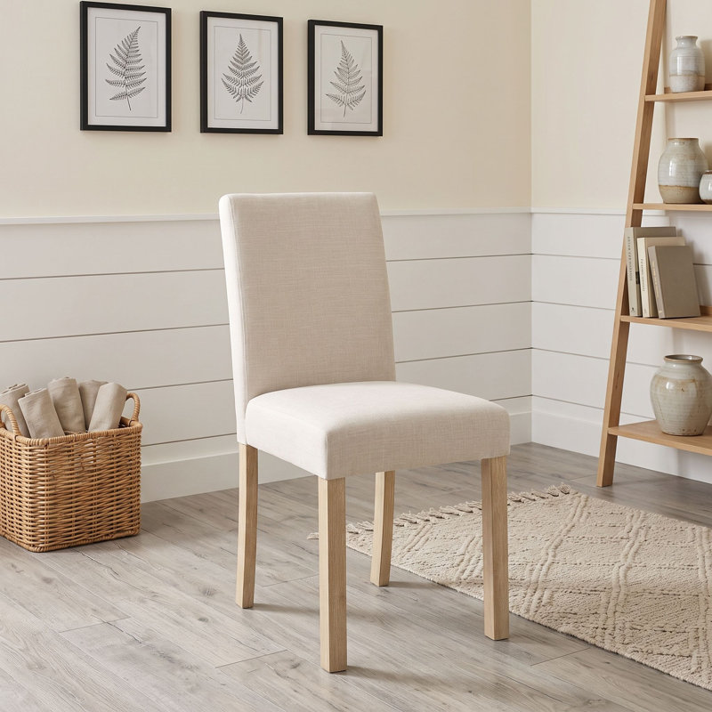 Ensemble de salle à manger 5 pièces peu encombrant avec 4 chaises rembourrées et une structure en bois massif