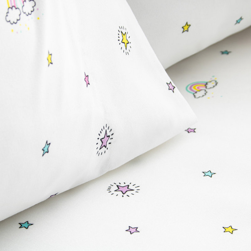 Ensemble de draps en micro-fibre, Ensemble de draps pour lit simple + drap-housse et