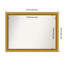 Townhouse Gold Non-Beveled Bathroom Wall Mirror-1016737324