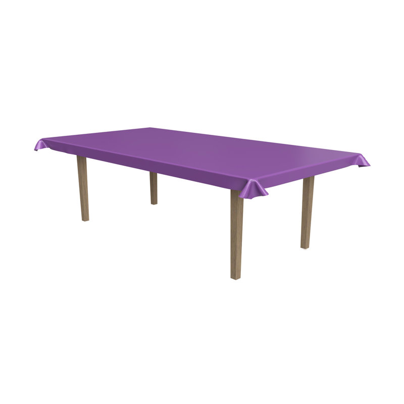 Plastic Table Roll - 40" x 100' - Pack of 1, Purple