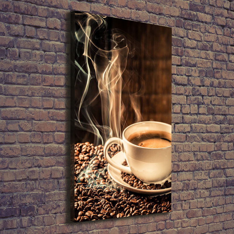 Aromatic Coffee - Wrapped Canvas Print