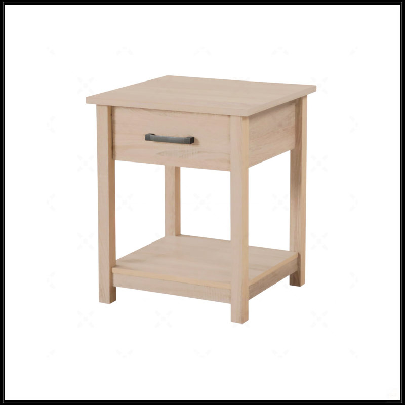 Table de chevet Salem, Brun