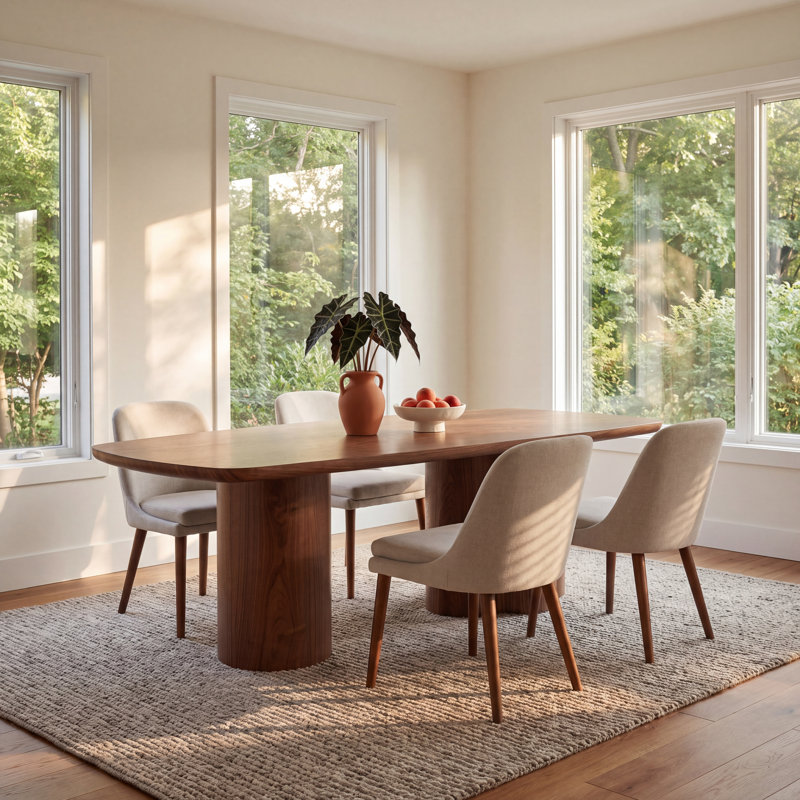 Tommi Rectangle Table, Walnut
