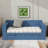 Daybed In Full Size Featuring Detachable Desk, Drawers For Storage & Side Table With Hydraulic Lift-1412201307-1412201306