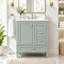 Meuble-lavabo de salle de bain de 30 pouces avec lavabo en céramique-768695013-768695068