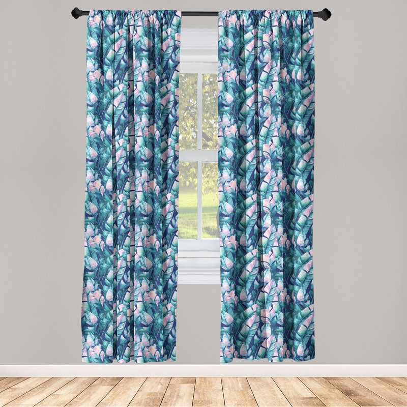 Semi Sheer Curtain Pair
