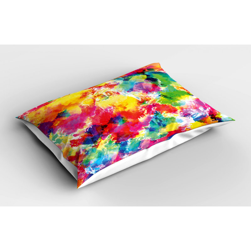 Polyester Abstract Sham Set, Twin