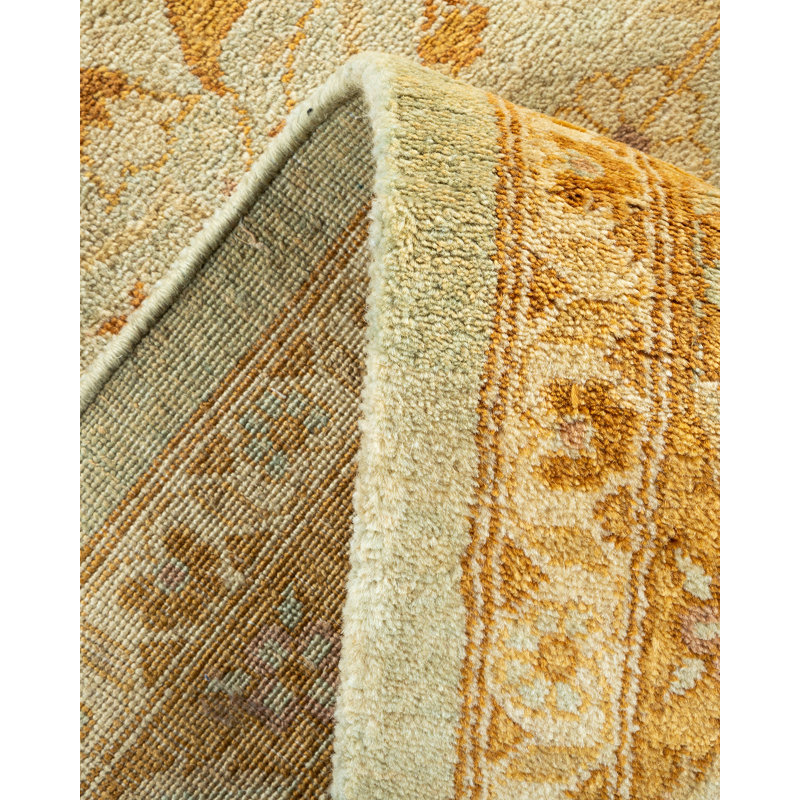 Tyshone One-of-a-Kind 9' 1" X 12' 1" Hand Knotted Area Rug