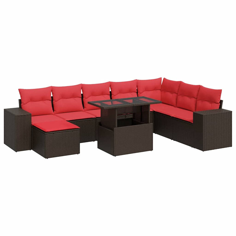 62cm Wide Patio Sofa with Cushions