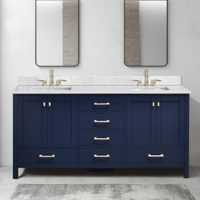 72 Inch Bathroom Vanity With Double Sinks