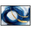 «Azure Azure», art mural bleu et doré par Art Remedy, impression acrylique encadrée 24 x 16-819531381-819531385