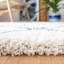 Tapis géométrique ivoire / bleu ardoise Feltner-442754404