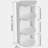 12" Bathroom Wall-Mounted Storage Rack-670632265