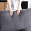 Canapé-lit réglable, 31 avec option escamotable, velours côtelé, 2 coussins et poche latérale, matériau en velours côtelé, poches pour le salon-1278138710