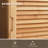 Tall Bathroom Cabinet With Drawer And Slatted Shelves, Slim Bamboo Linen Tower With Louvered Door
