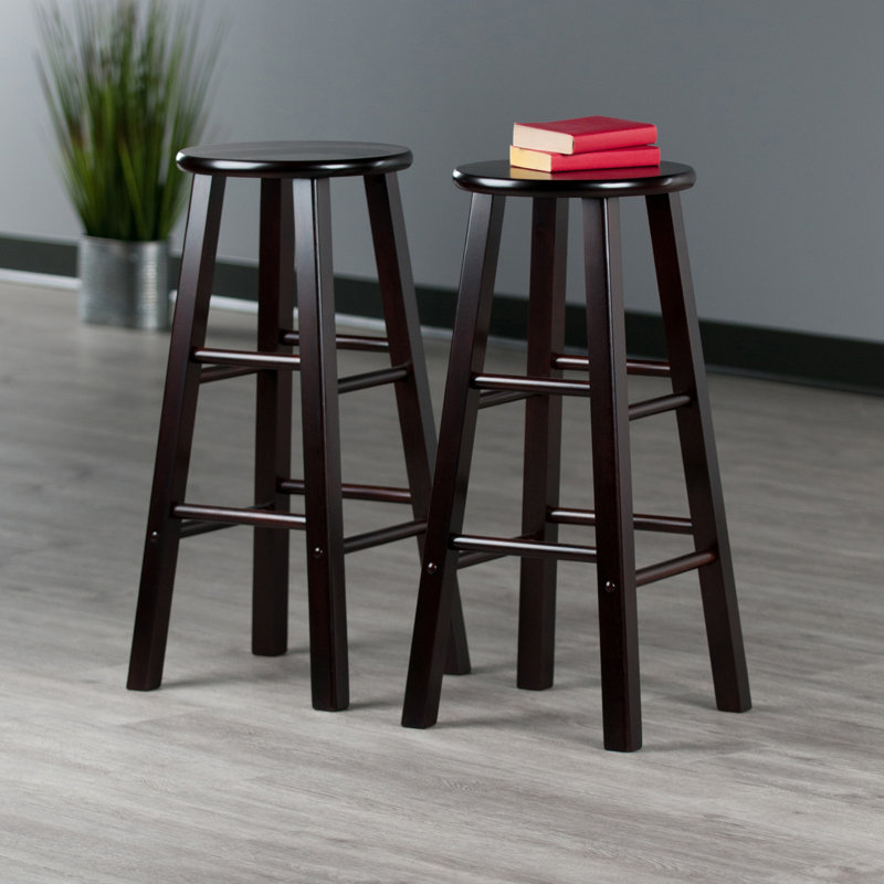 Tabouret de bar Azaya, Tabouret de bar (hauteur de siège de 29,1 po), Espresso, 2