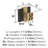 1-3/8" Length Square Knob-112499393