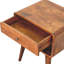 Holmestrand 45cm W Solid Wood Bedside Table-355894018