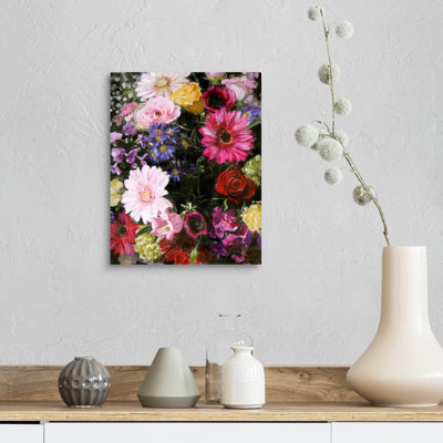 Fleur foncée - reproduction d'art