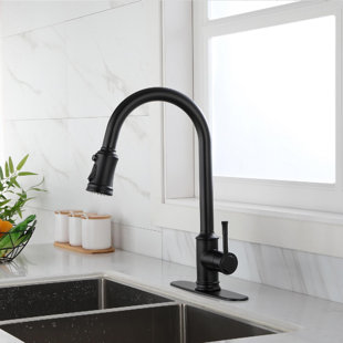 Novobey Pull Down Touchless Kitchen Faucet
