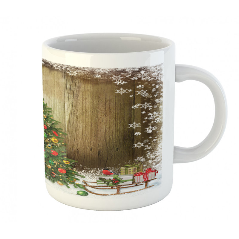 Grande tasse à café pin tree