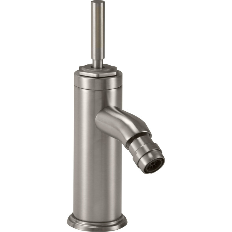 Descanso Bidet Faucet - Smooth Handle, Polished Nickel
