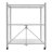 3-Tier Metal Rolling Utility Cart with Wheels