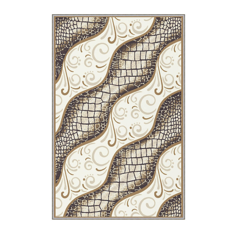 Premium Hall Carpet – 3.3 x 9.8 ft, 1% Polyester, .3 in Pile Height | Antibacterial, Non-Slip Underside, Machine Washable | 3D Digital Print Design, Durable & Easy to Clean, Ideal for Home Decor