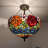 Tiffany Glass Flush Mount-2127700427