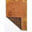 Rapture Abstract Area Rug in Orange-2046287393