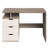 Athenea Computer Desk - Contemporary Desk with Attached 3-Drawer File Cabinet - For Home Office, Bedroom, Computer, or Craft Table