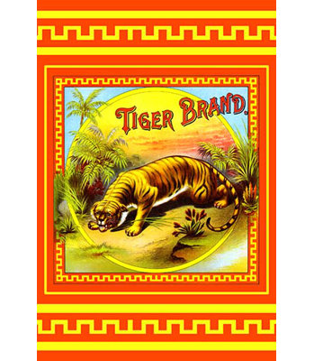 " Tiger Brand Tobacco Label "