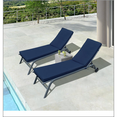Coussin de chaise longue pour l'extérieur