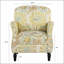 Chaise d'appoint confortable et élégante avec des matériaux de haute qualité, parfaite pour les salons modernes et la détente douillette.