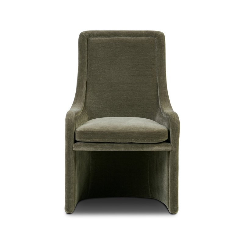 Blaire Dining Chair-Crypton Nomad Snow, Monte Olive