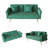 69.7-Inch-Long Sofa Bed Covered In Velvet Fabric, Featuring Nail Head Trim And Accompanied By A Matching Throw Pillow-977143657