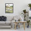 Grange avec cadre flottant de moutons qui paissent, conception par Susan Winget-1728016003-1728016000