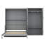 Compact Murphy Bed Wall Bed with Integrated Closet-723396077