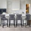 Tabouret de comptoir 26,7 po Kaimana-1798082579