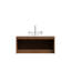 Meuble-lavabo 48 po, meuble-lavabo mural en contreplaqué flottant, portes doubles en sergé avec garniture en métal, vasque en céramique noire avec motif en pierre et plateau en pierre frittée noire, noir-973742037