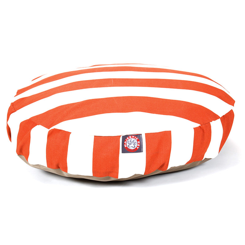 Coussin vertical pour animaux, Petit (l 30 po x P 30 po x H 4 po), Orange brûlé